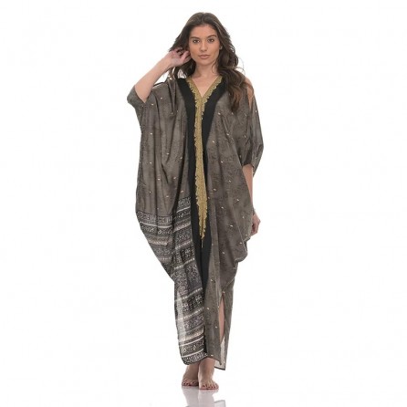 Off Shoulder Kaftan